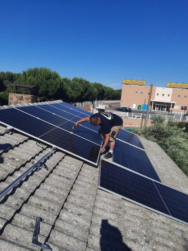 Instalacion placas fotovoltaicas Seranillo